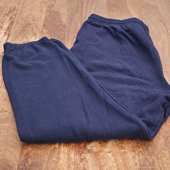 Fruit Of The Loom Sweatpants Womens 2XL Navy Blue - Picture 1 of 7
